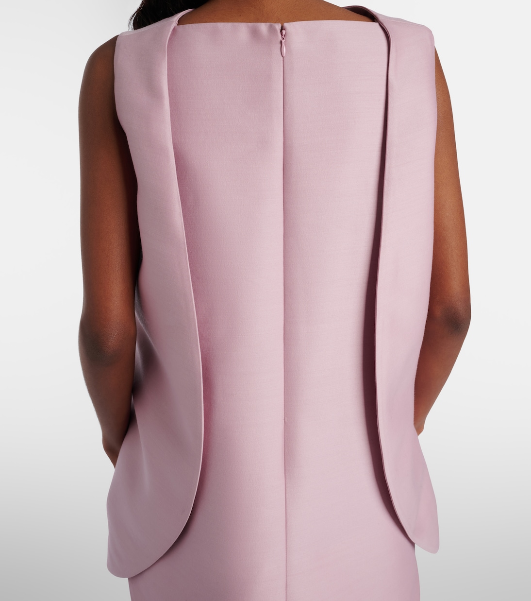 Silk and wool minidress | Balenciaga