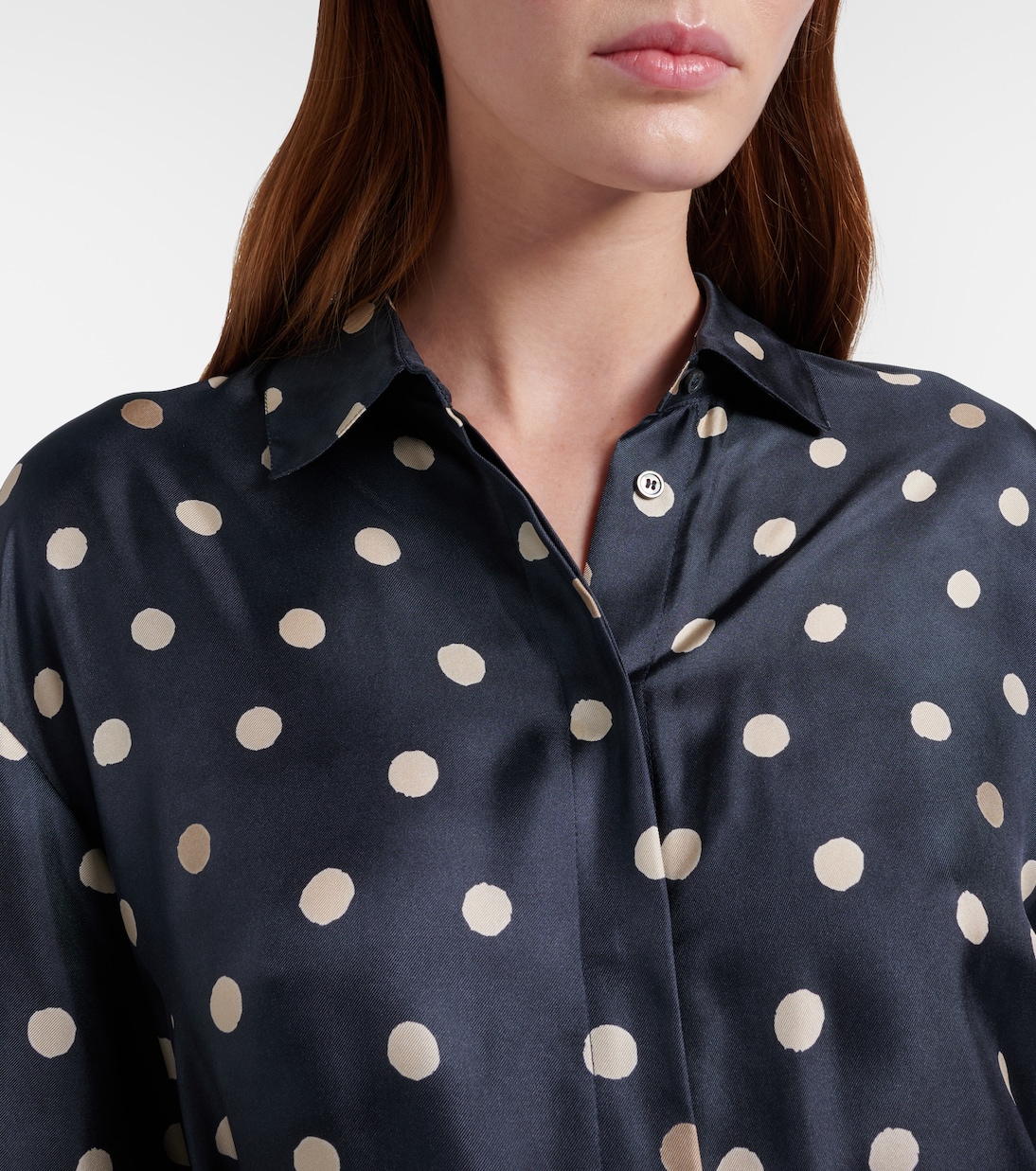 Hemdblusenkleid Leva aus Seiden-Twill | 'S Max Mara