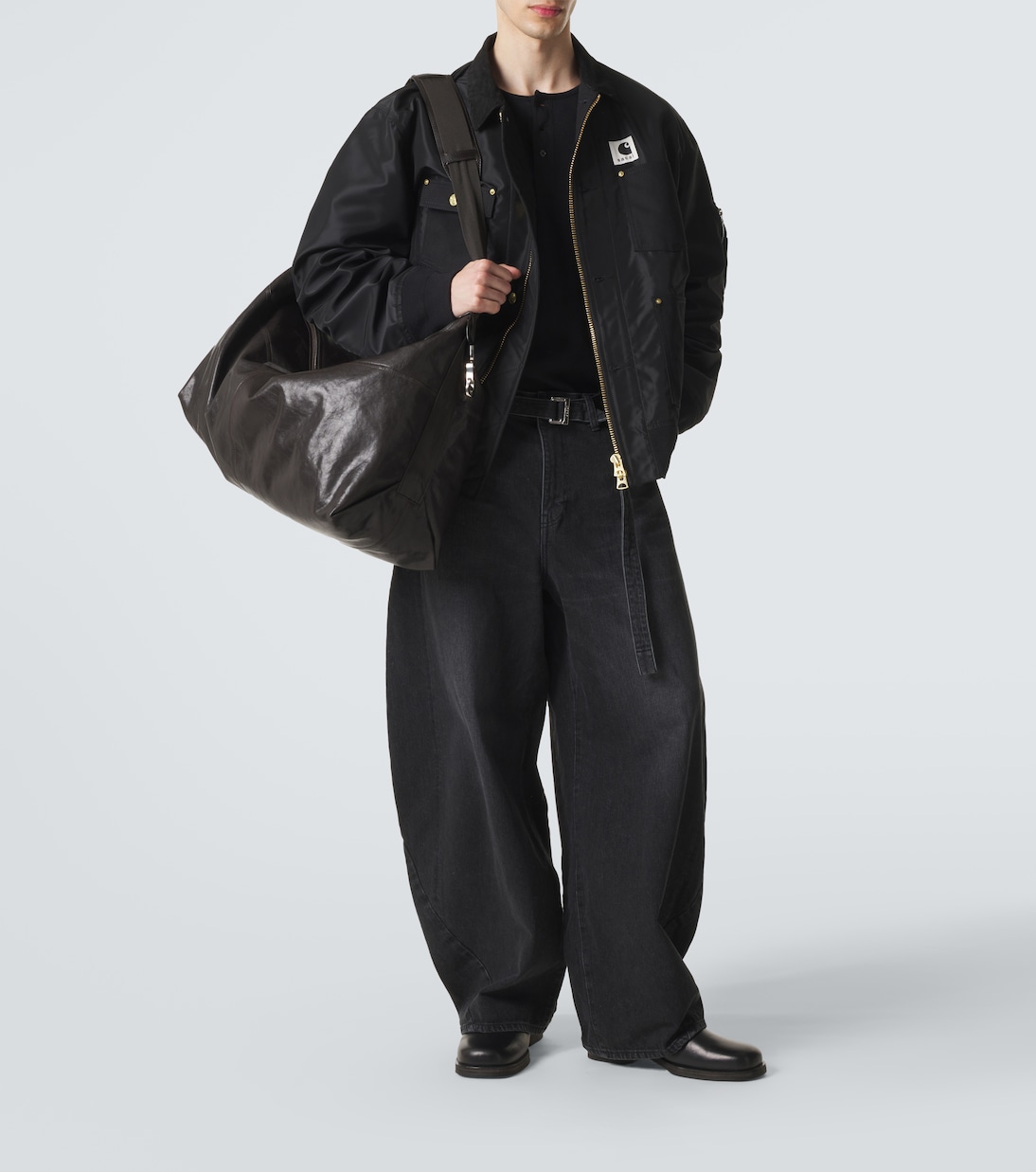 x Carhartt corduroy-trimmed blouson jacket | Sacai