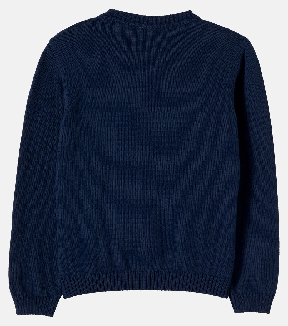 Intarsia cotton sweater | Pepa London