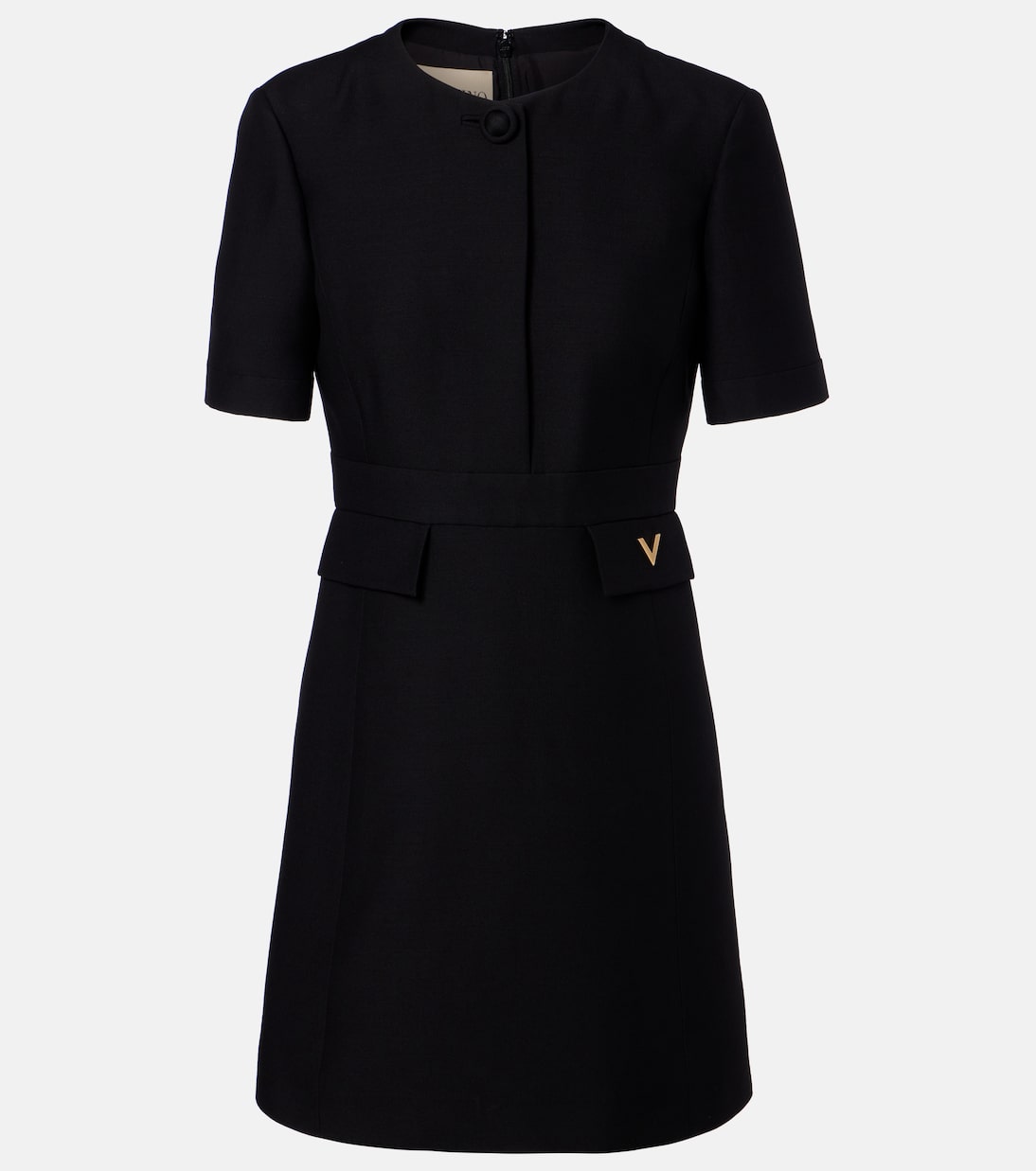 Crepe Couture VGold minidress | Valentino