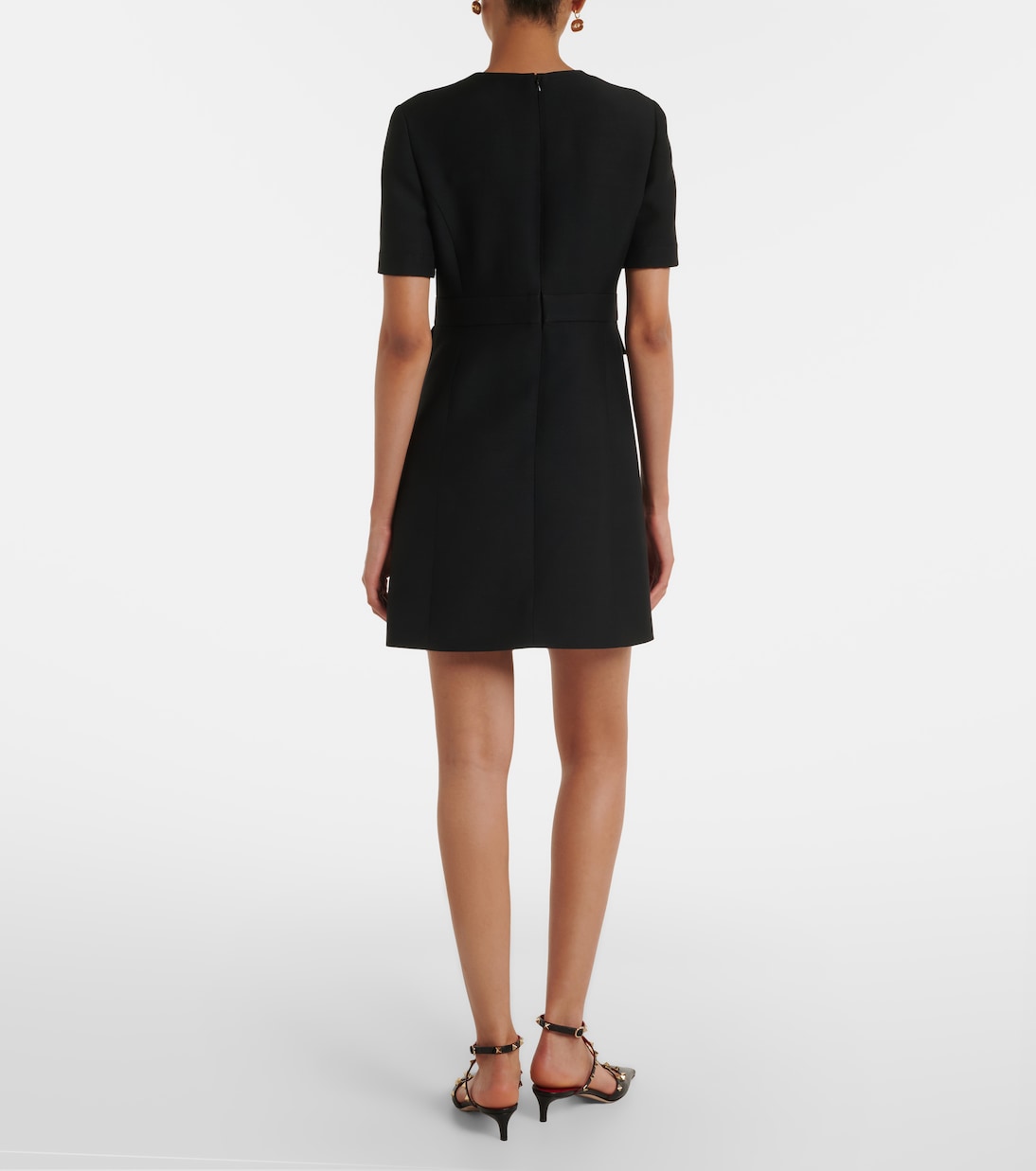 Crepe Couture VGold minidress | Valentino
