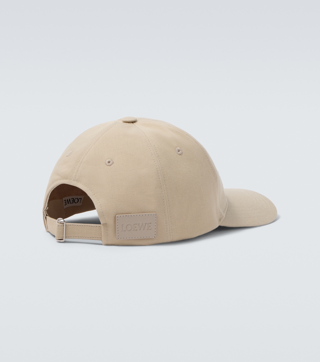Paula's Ibiza logo embroidered cotton baseball cap | Loewe