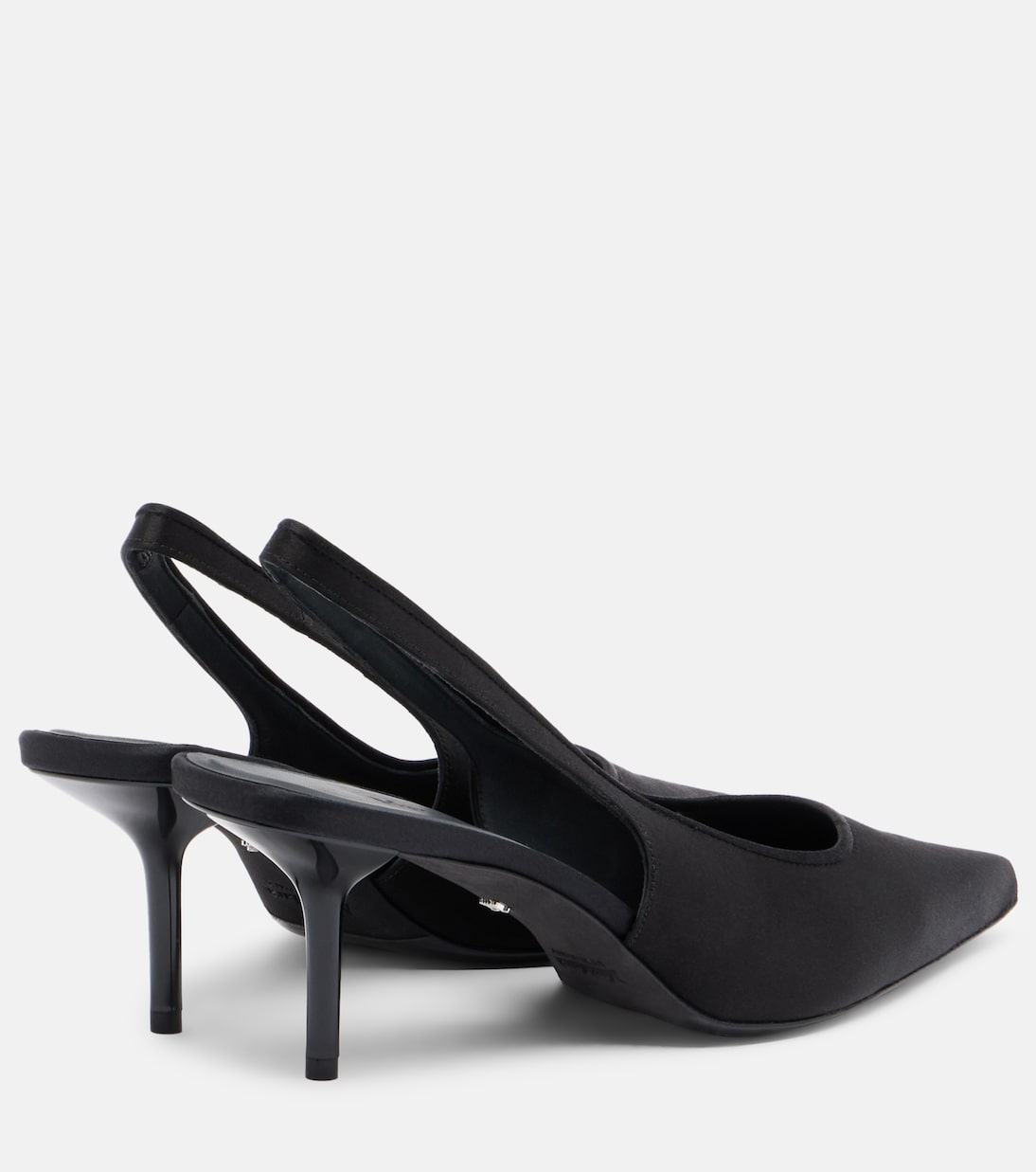 Escarpins slingback en satin | Max Mara