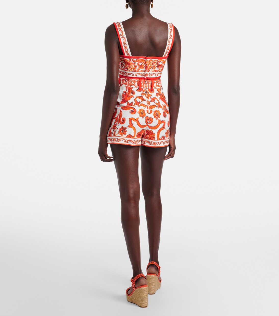 Majolica printed shorts | Dolce&Gabbana