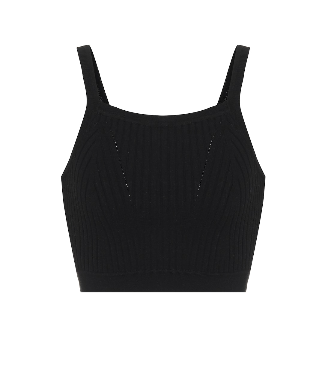 Ribbed-knit crop top | Live The Process