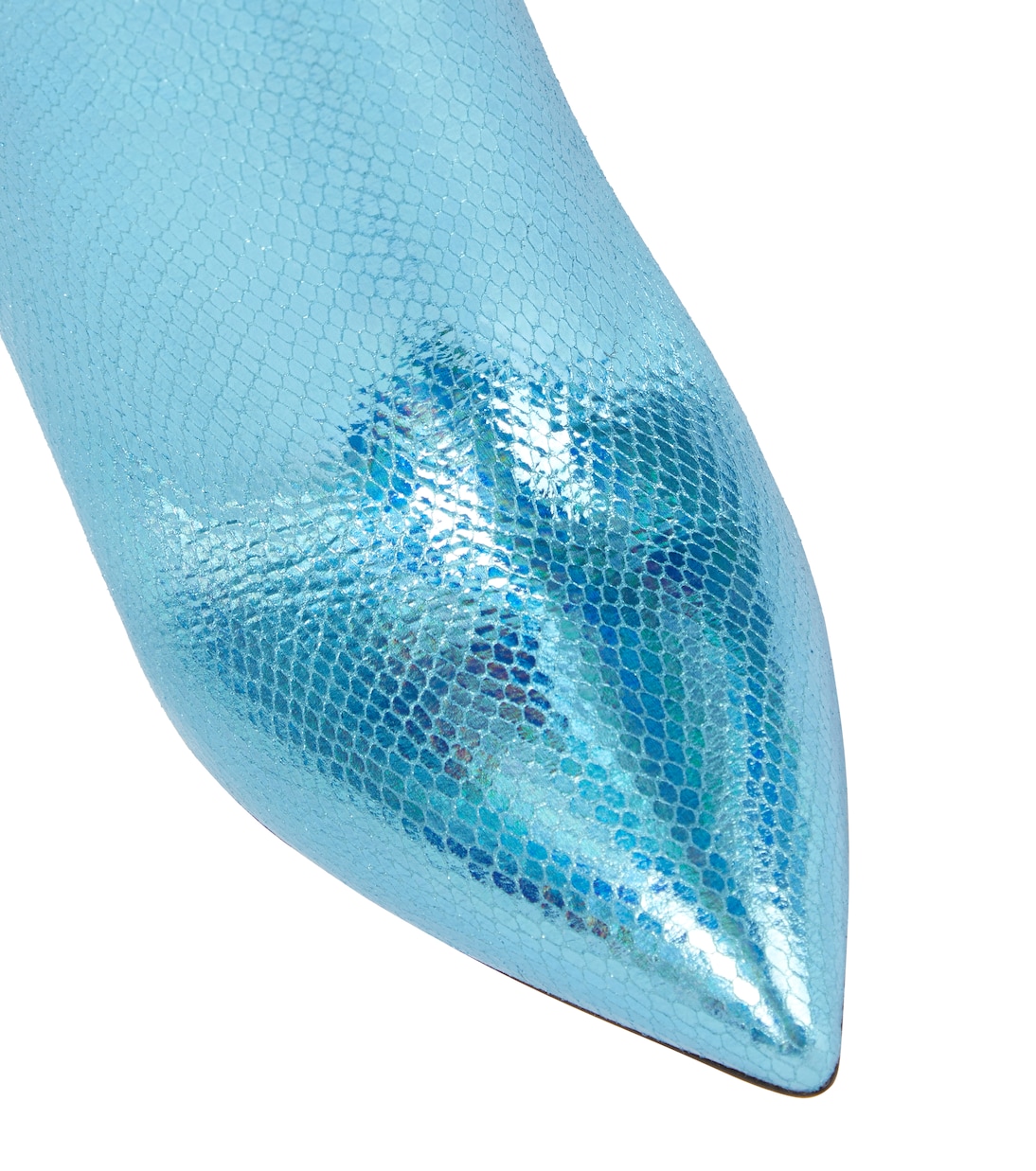 Stiefel aus Metallic-Leder | Paris Texas