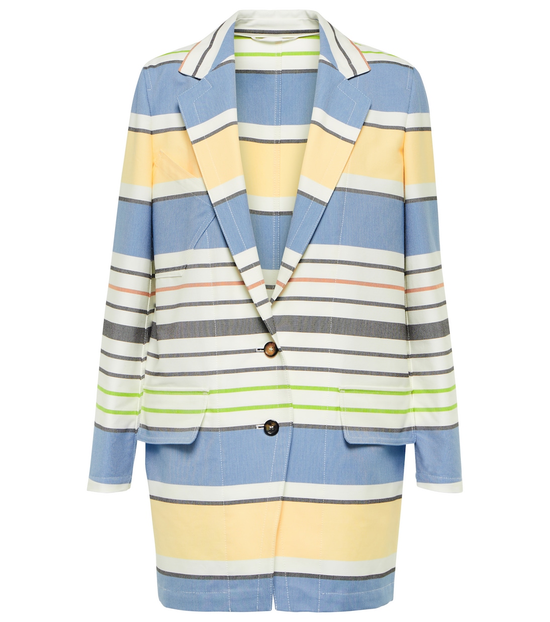 Gestreifter Blazer Stallo aus Leinen | Max Mara