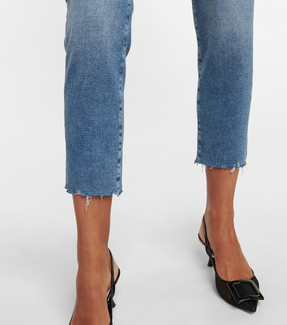 Jeans ajustados Josefina de tiro medio | 7 For All Mankind