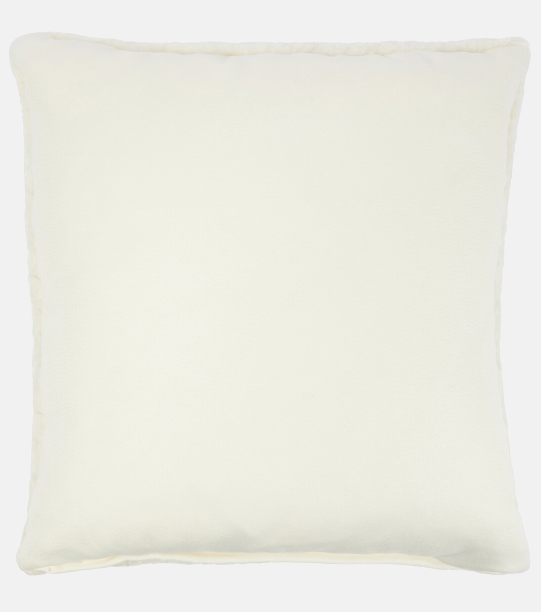 Logo wool, silk and cashmere cushion | Prada