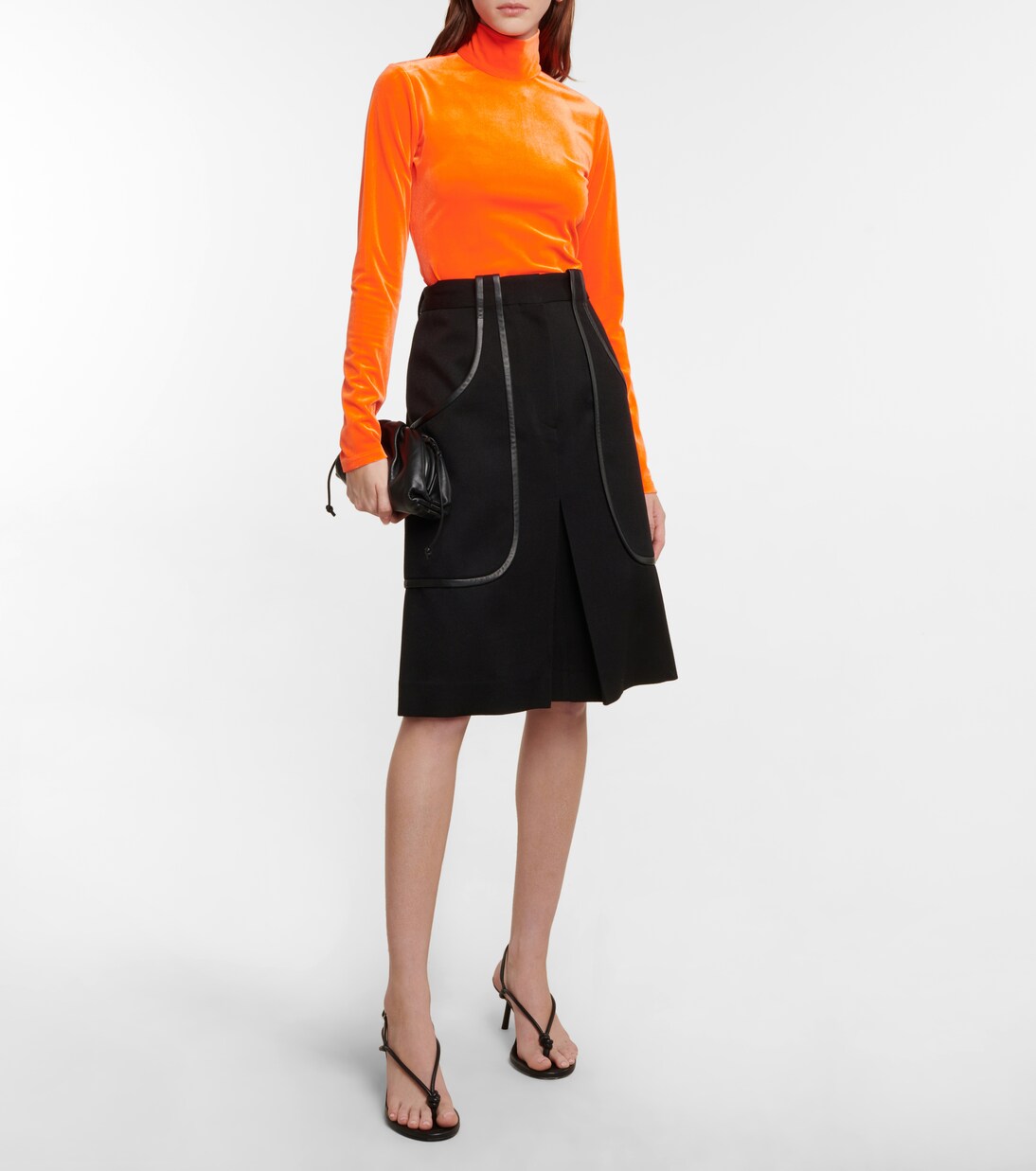 Rollkragentop Velvet | Victoria Beckham