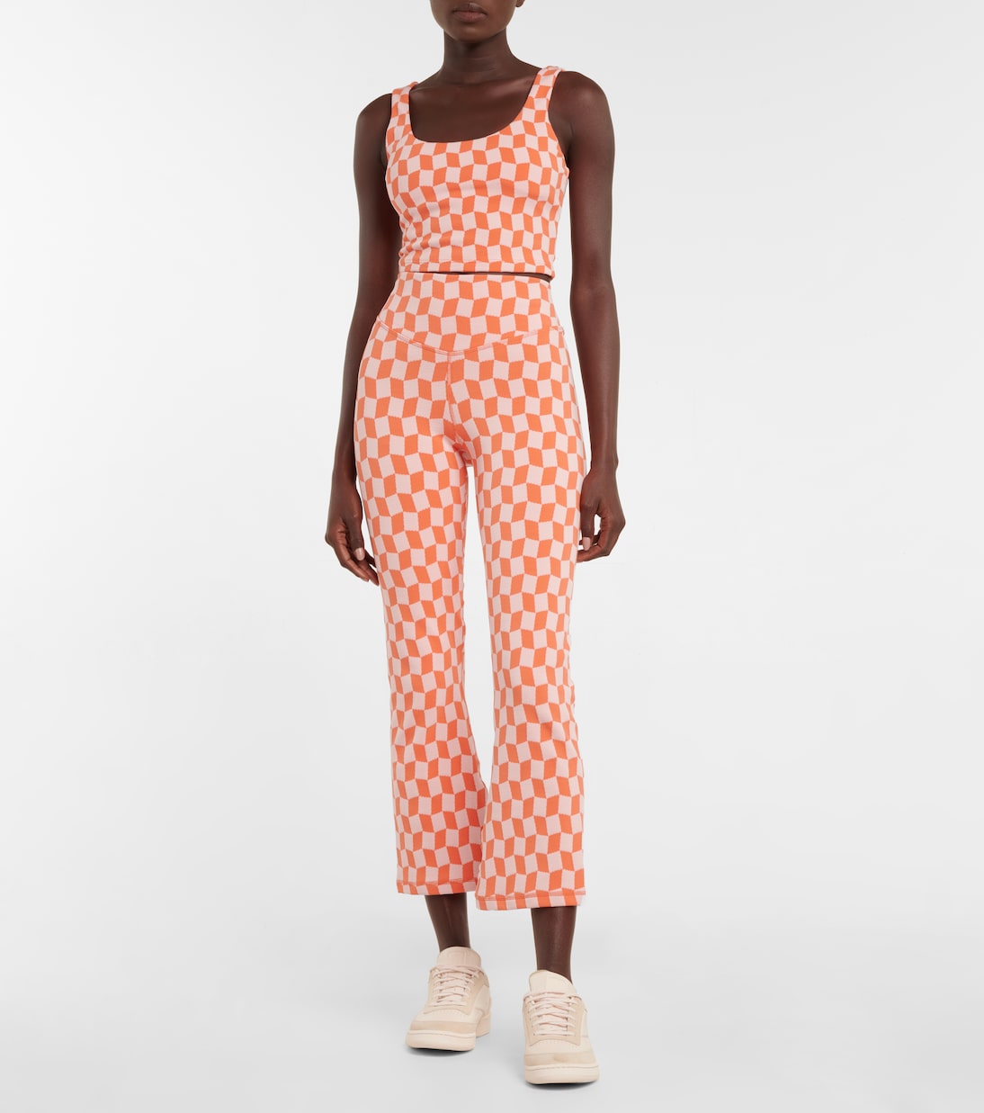 Yosemite Lana checked crop top | The Upside