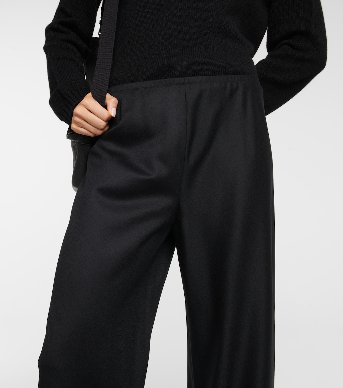 Gala virgin wool wide-leg pants | The Row