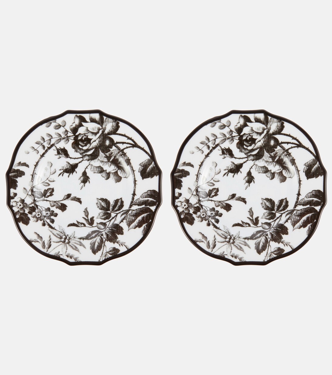 Herbarium set of 2 accent plates | Gucci