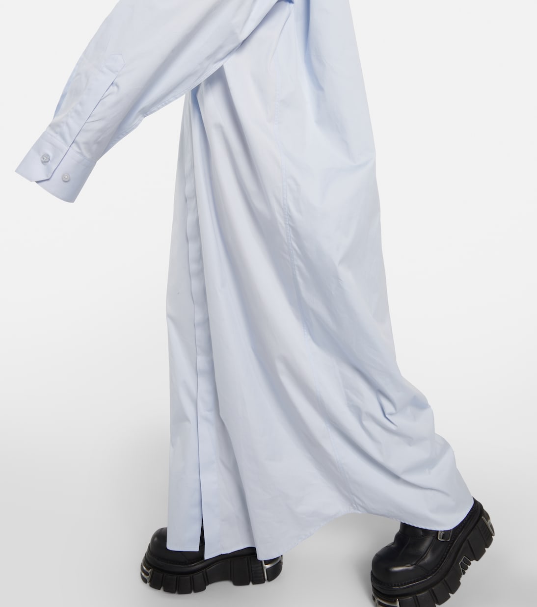 Hemdblusenkleid aus Baumwolle | Vetements