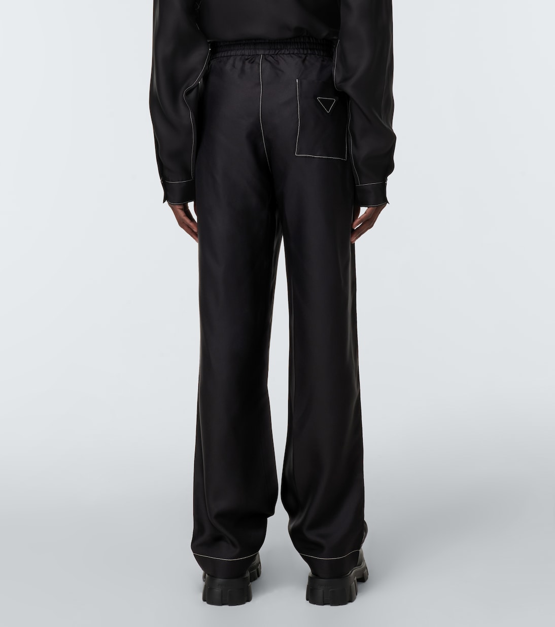 Pantaloni in seta | Prada