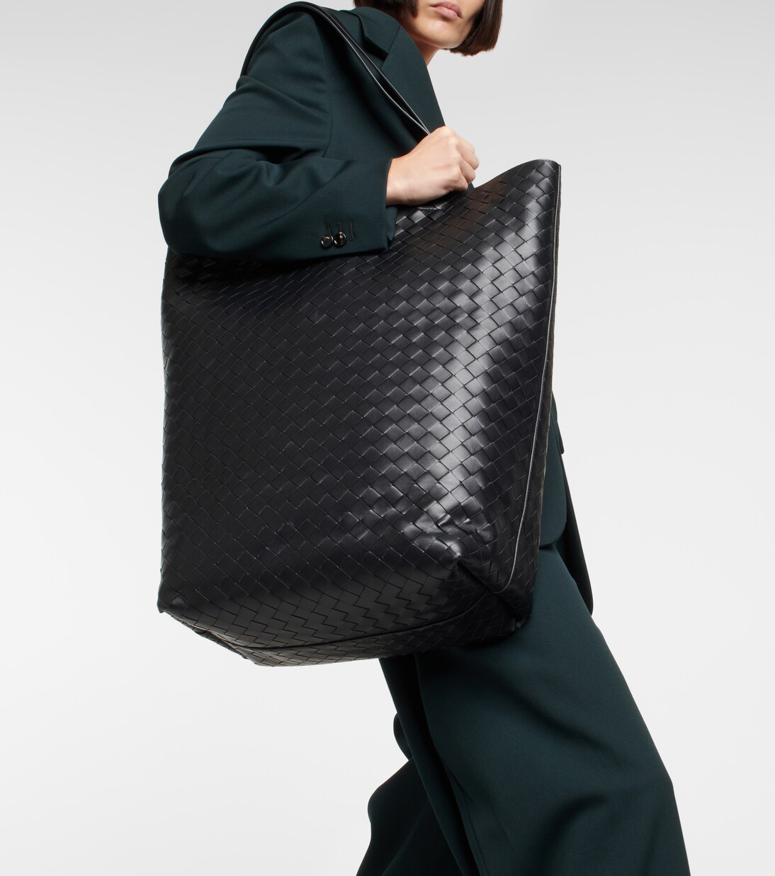 Classic Large leather tote bag | Bottega Veneta
