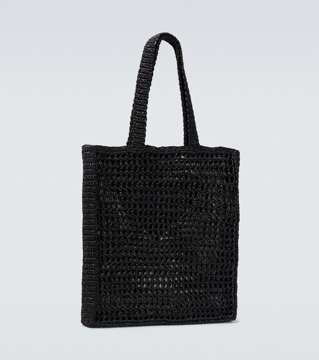 Tote de croché con logo | Prada