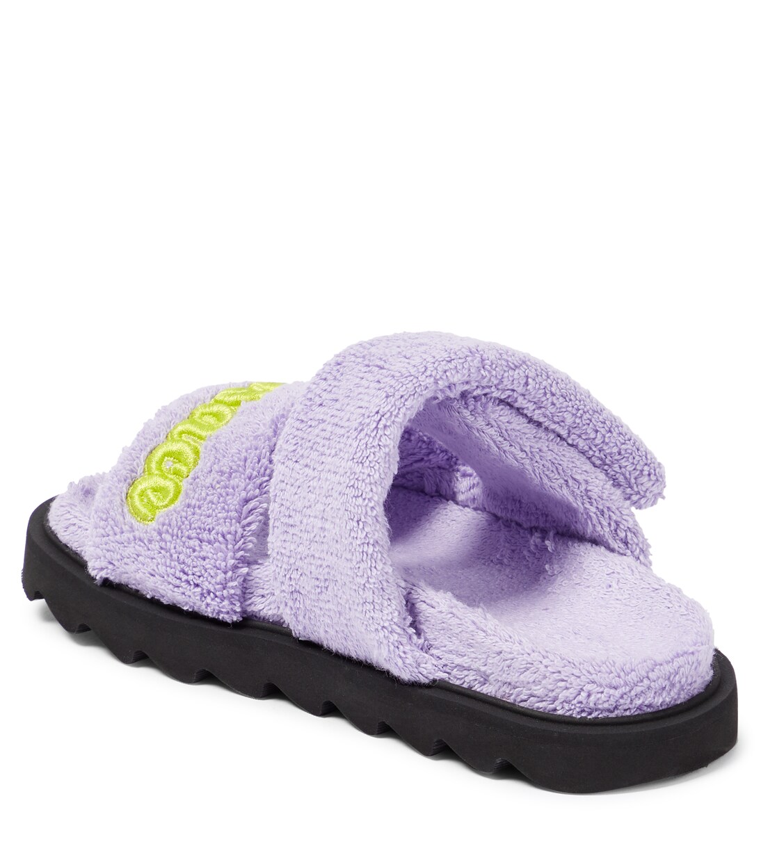 Appliqué toweling sandals | Versace Kids