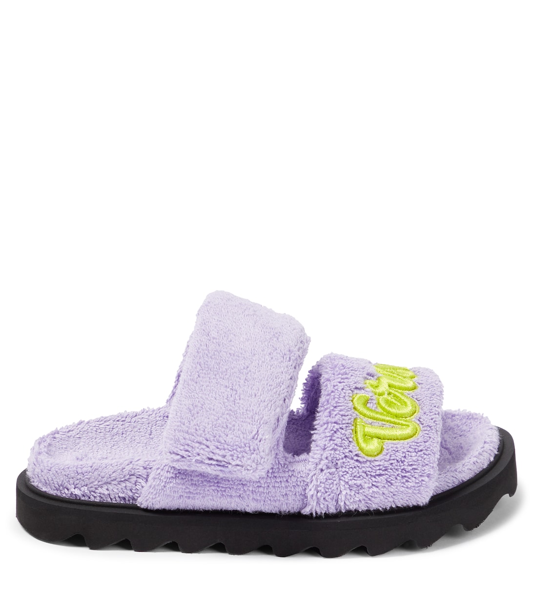Appliqué toweling sandals | Versace Kids