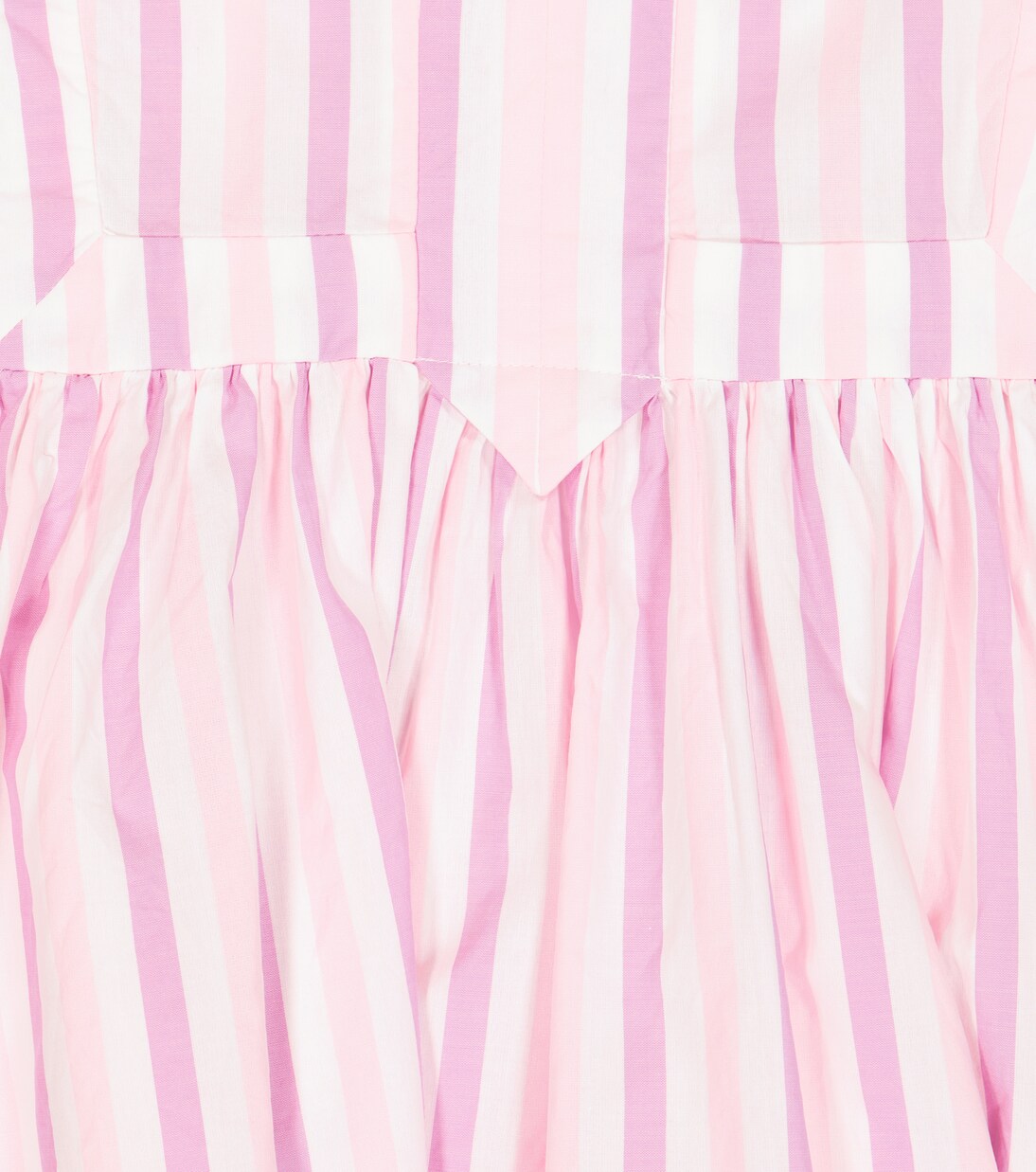 Honey striped cotton dress | Morley