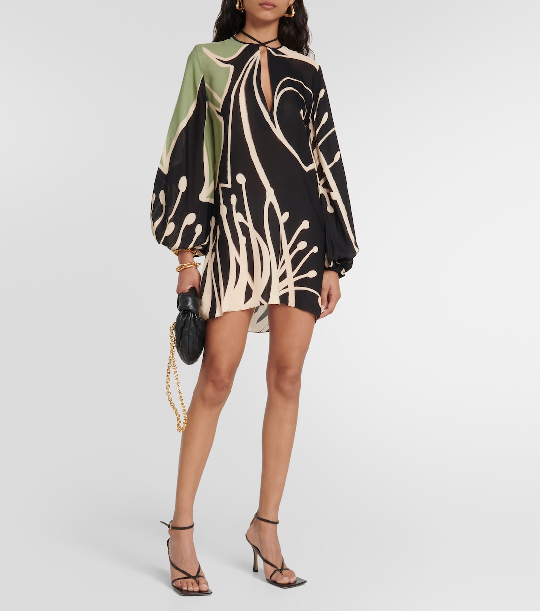 Bedruckte Bluse aus Seiden-Georgette | Johanna Ortiz