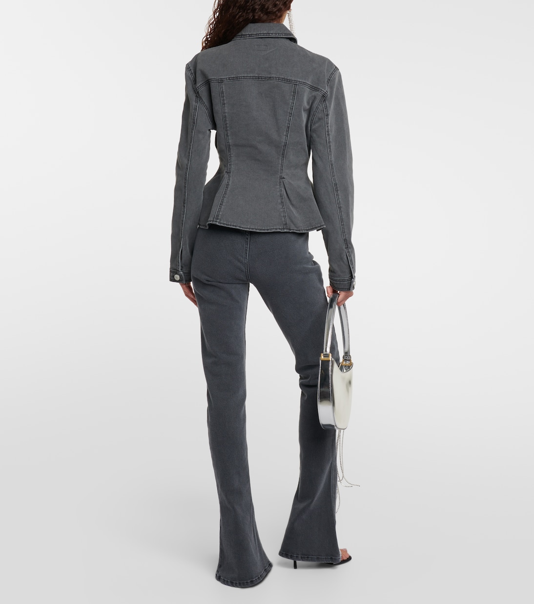 Peplum denim jacket | Magda Butrym