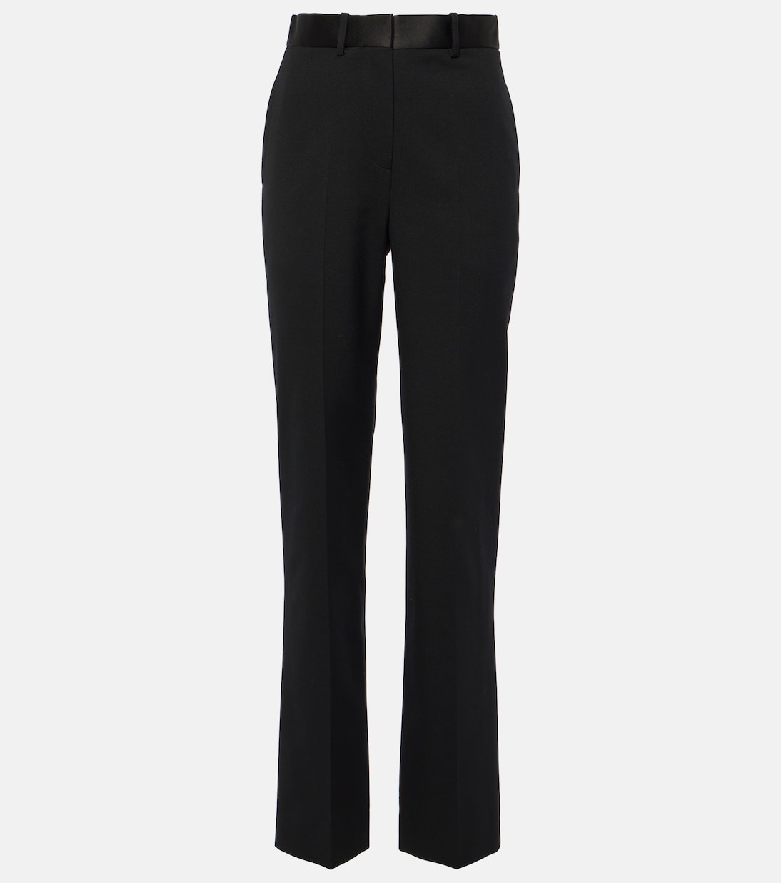 Pantaloni regular in misto lana | Victoria Beckham