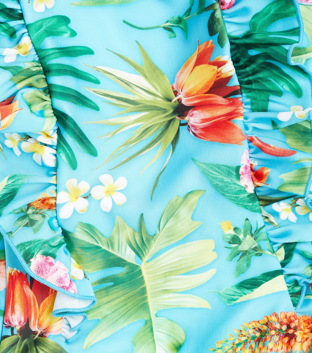 Nathalie floral ruffled swimsuit | Molo