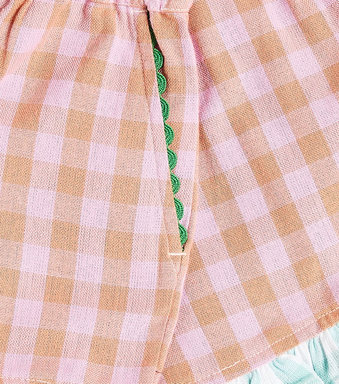 Checked cotton shorts | Stella McCartney Kids