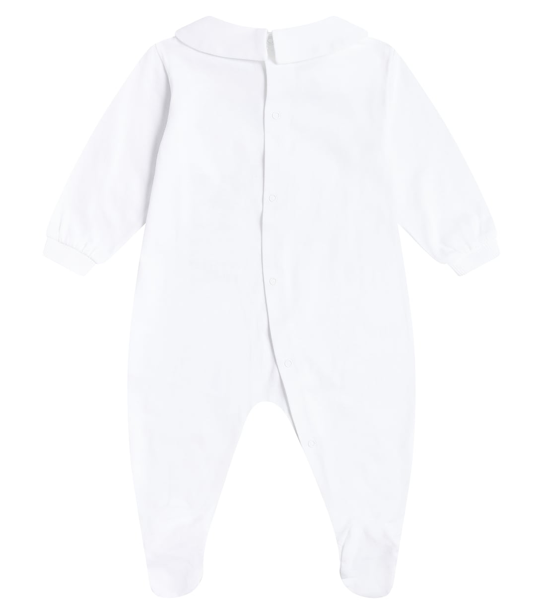 Baby - Tutina in jersey di cotone con stampa | Moschino Kids