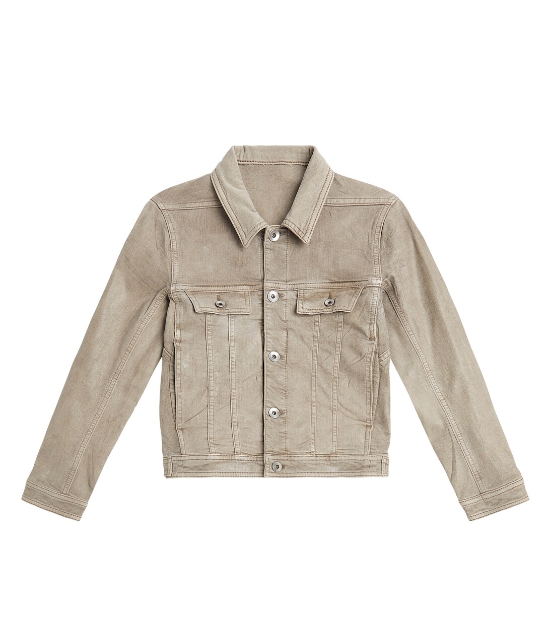 Lido Trucker cotton-blend jacket | Rick Owens Kids
