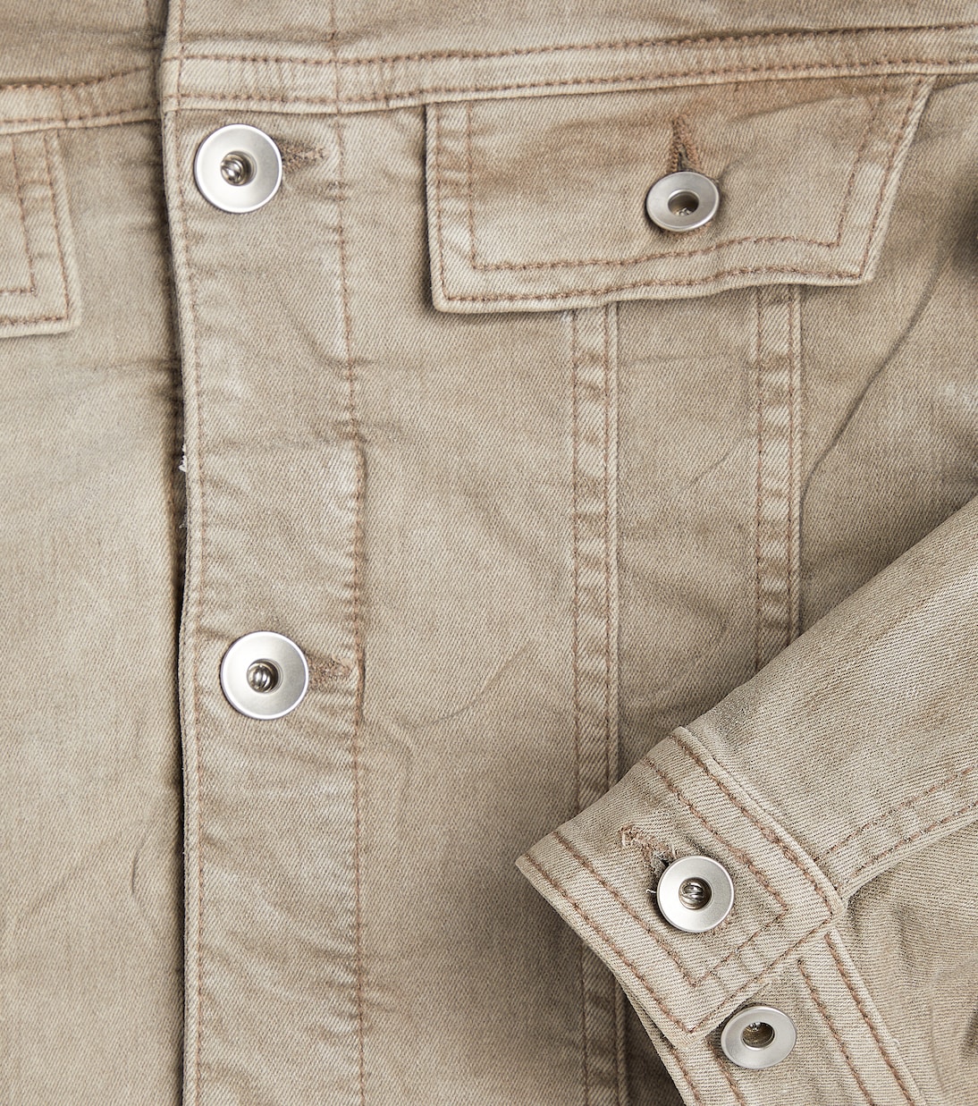 Lido Trucker cotton-blend jacket | Rick Owens Kids