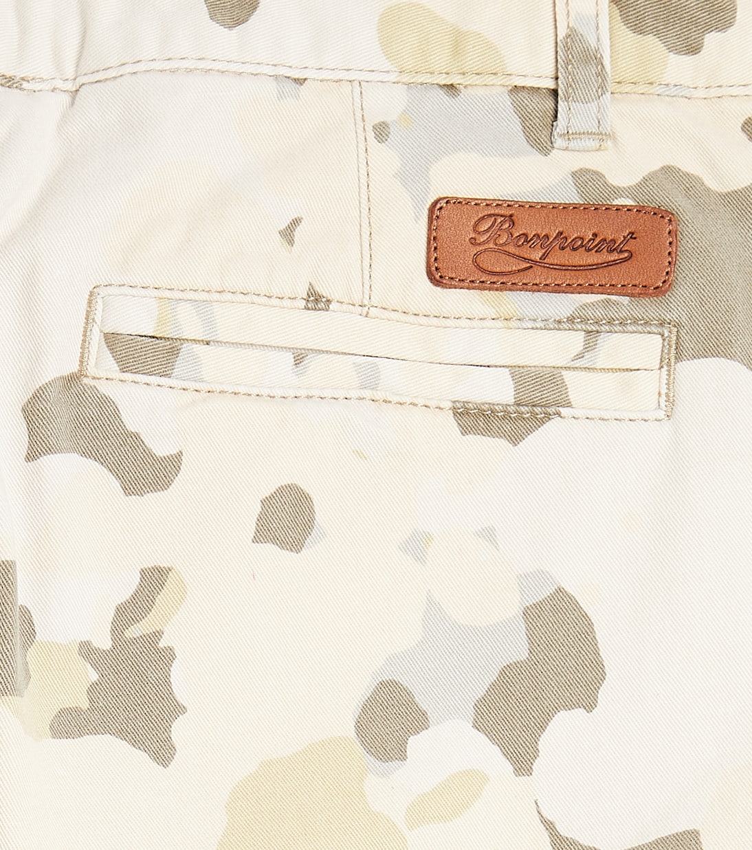Caiman camouflage cotton Bermuda shorts | Bonpoint