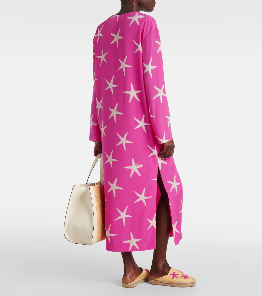 Kaftan Starfish aus Seide | Valentino