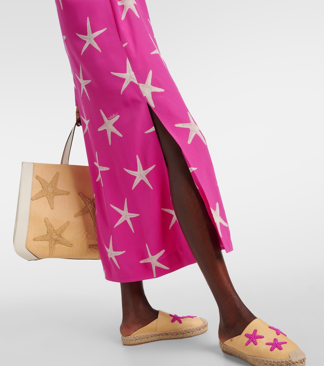 Kaftan Starfish aus Seide | Valentino