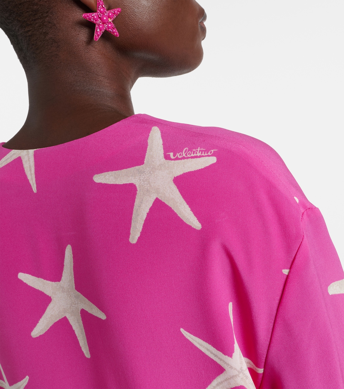 Kaftan Starfish aus Seide | Valentino