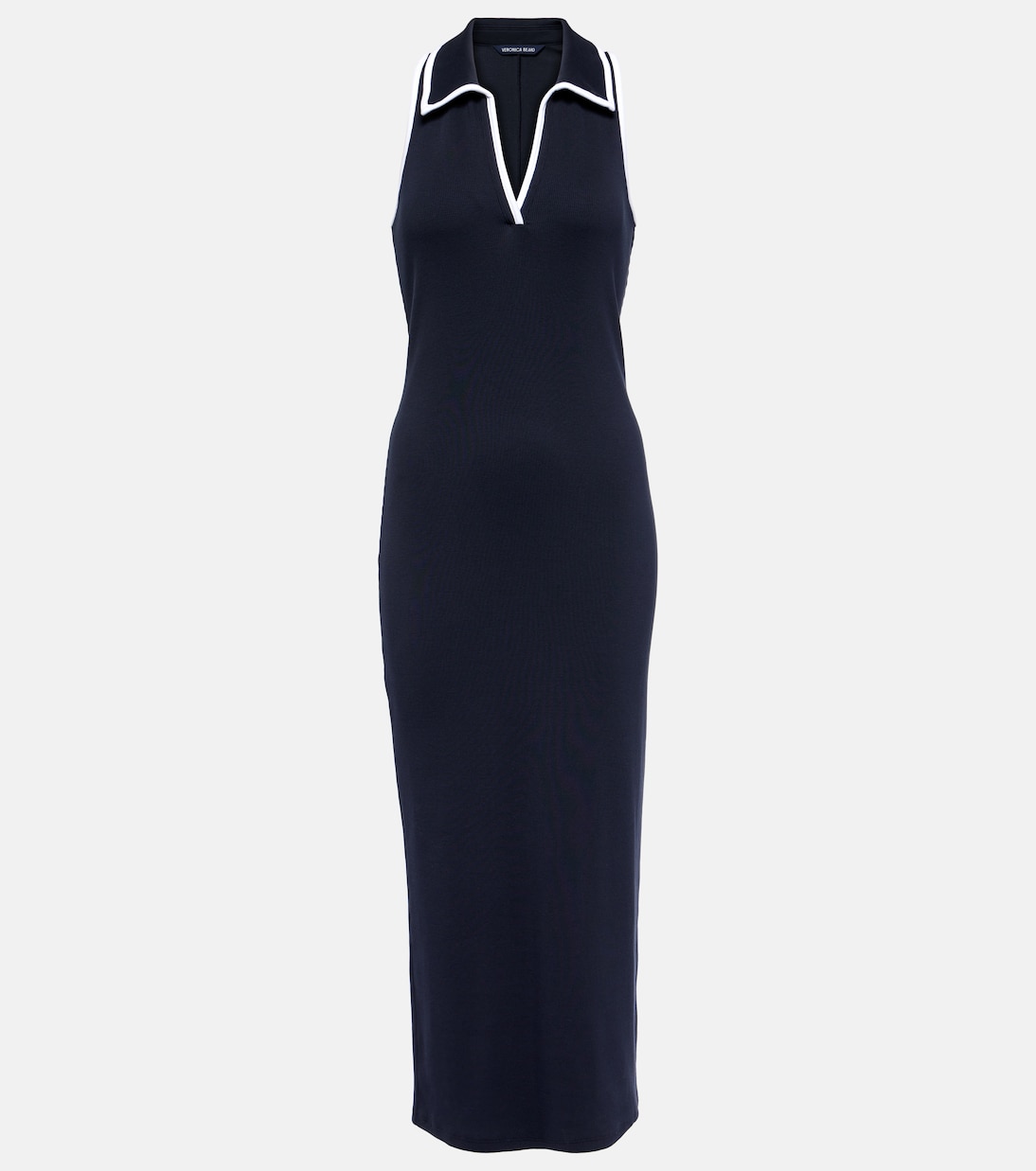 Abito midi Darien in misto cotone | Veronica Beard