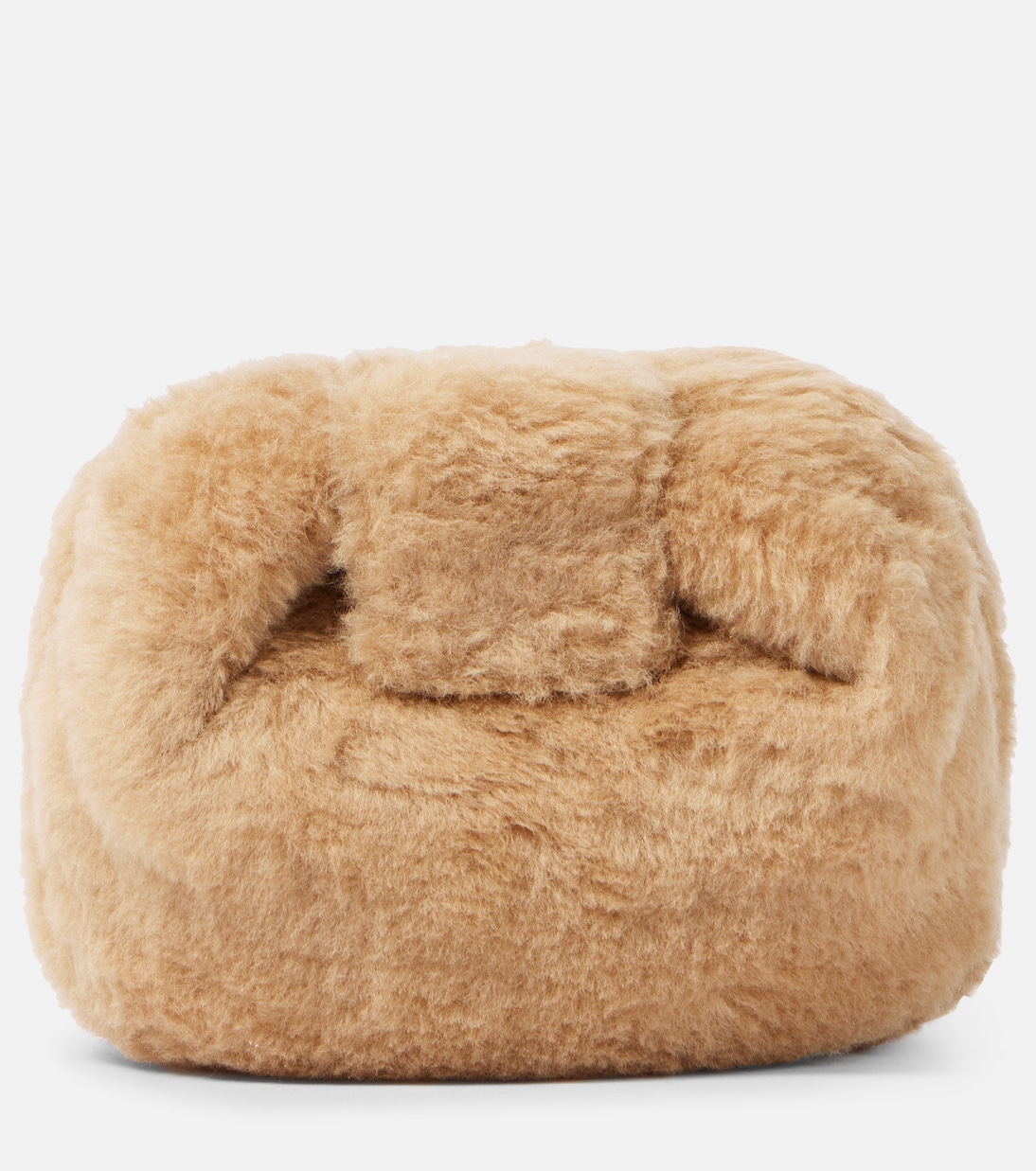 Soft Demi faux shearling clutch | Gabriela Hearst