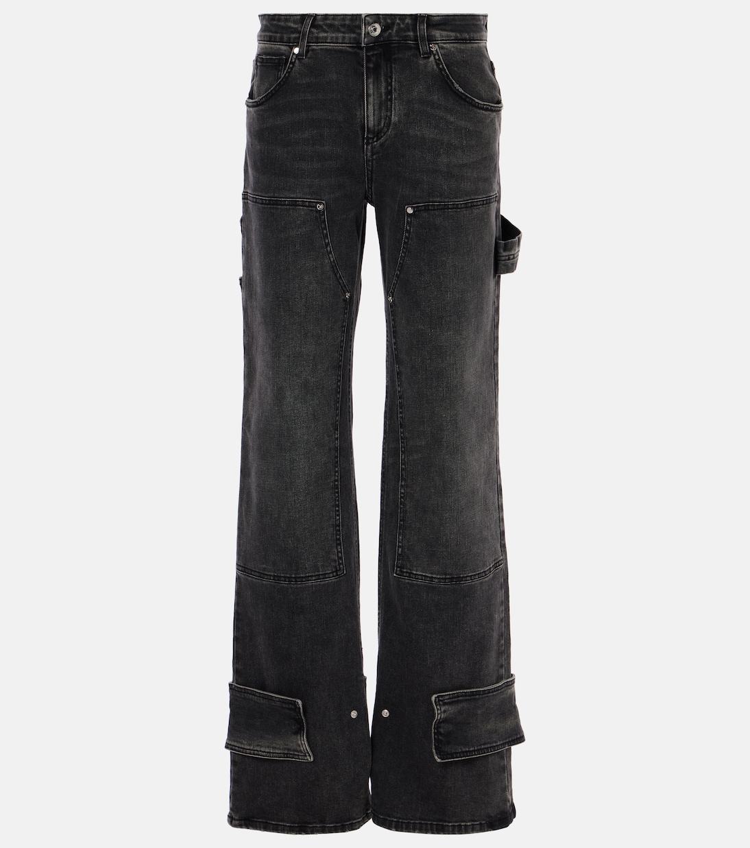 Low-Rise Straight Jeans | Blumarine