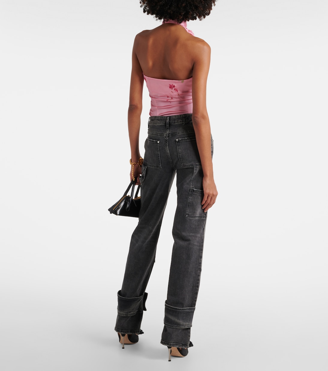 Low-Rise Straight Jeans | Blumarine