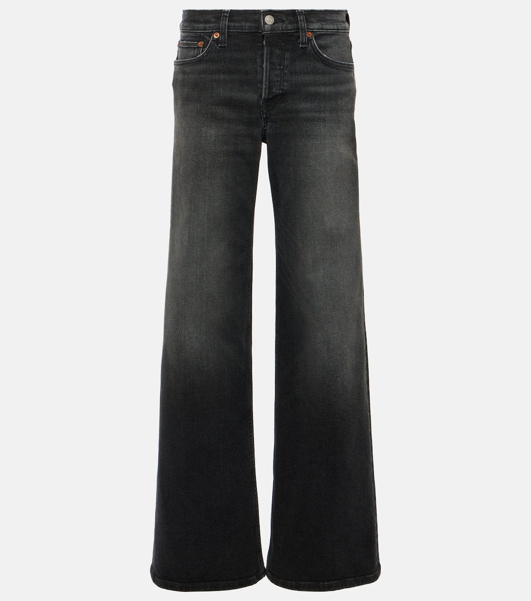 Mid-Rise Wide-Leg Jeans | Re/Done