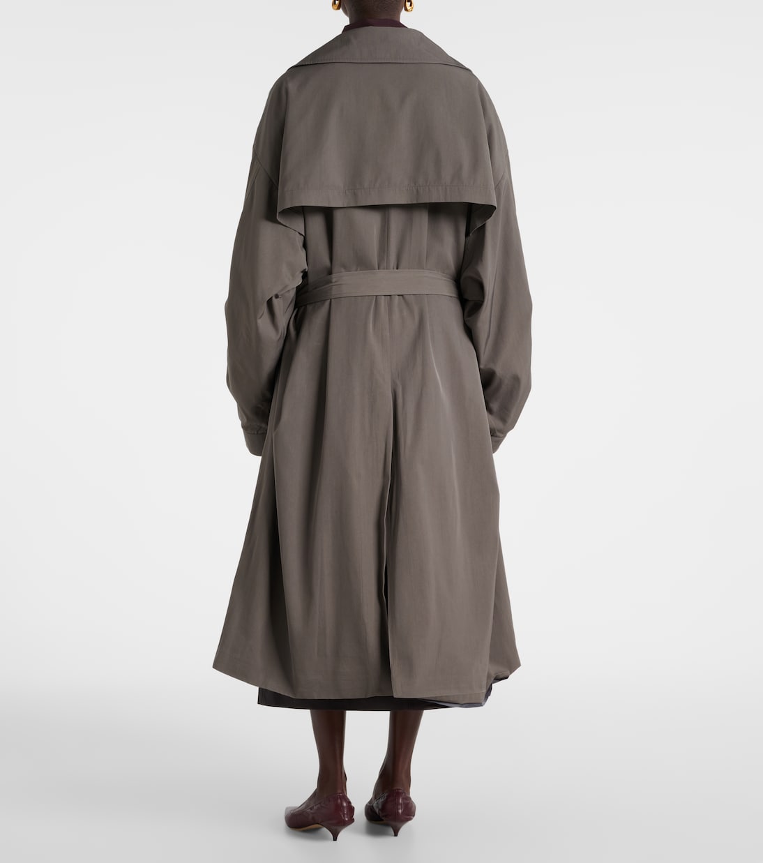 Mavis oversized trench coat | The Frankie Shop