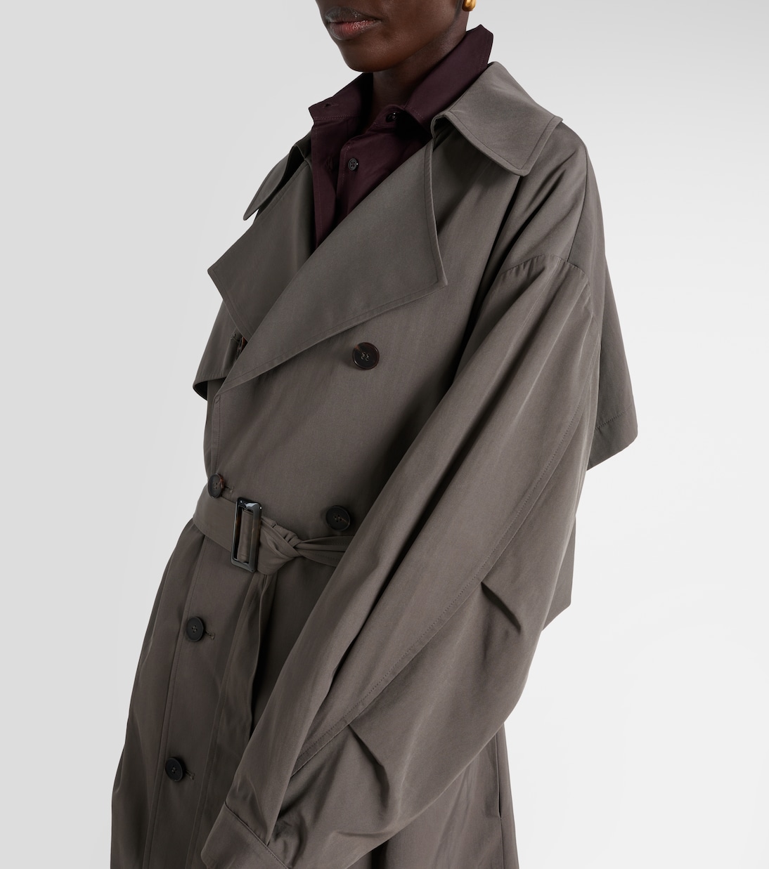 Mavis oversized trench coat | The Frankie Shop