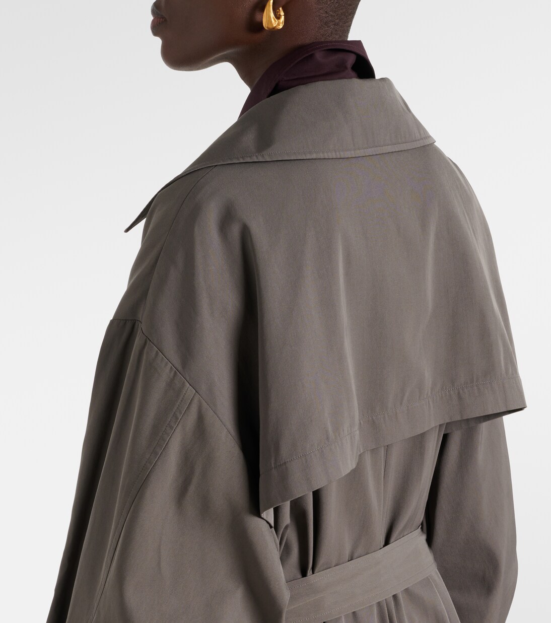 Mavis oversized trench coat | The Frankie Shop