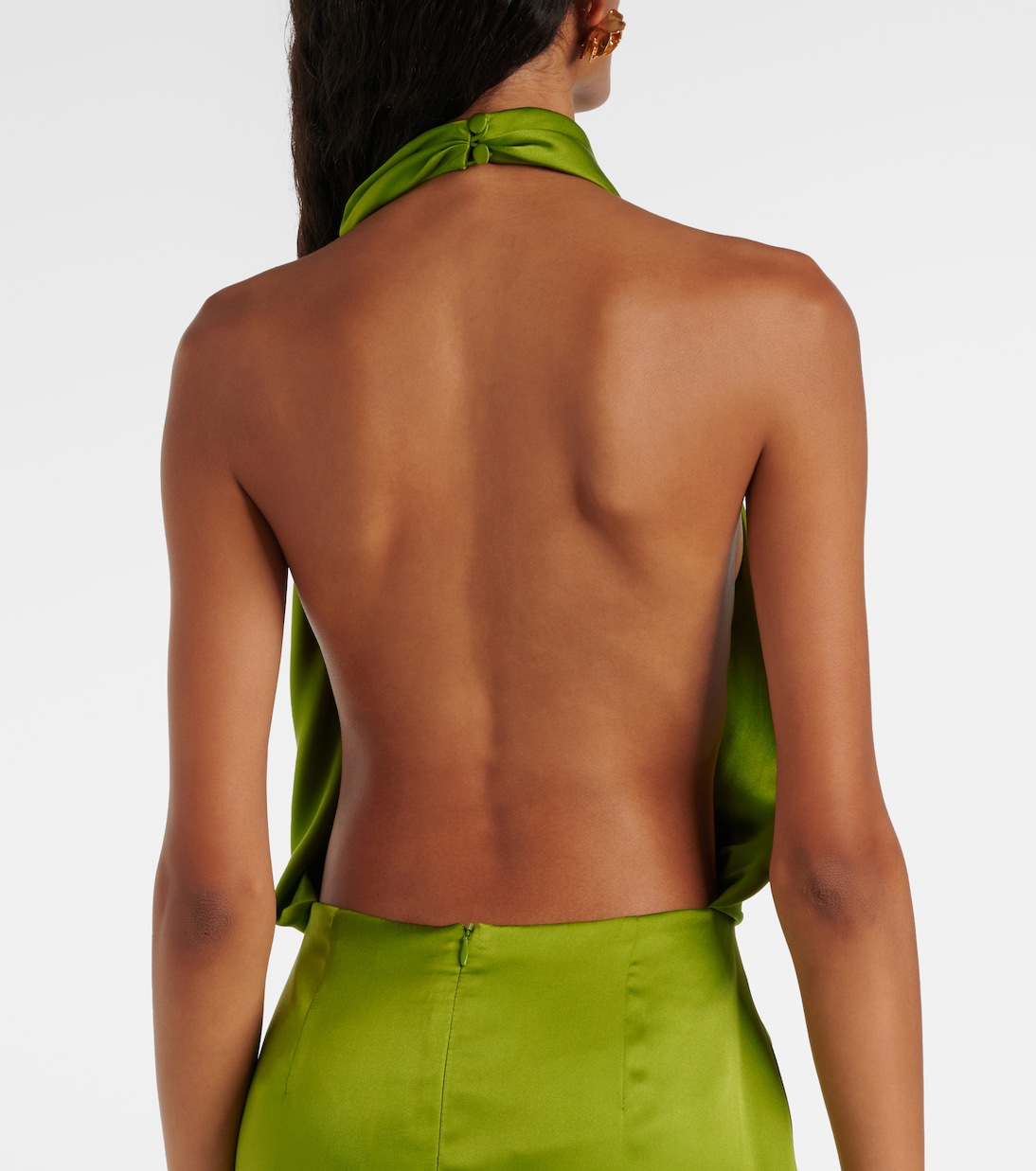 Midikleid aus Seidensatin | Magda Butrym