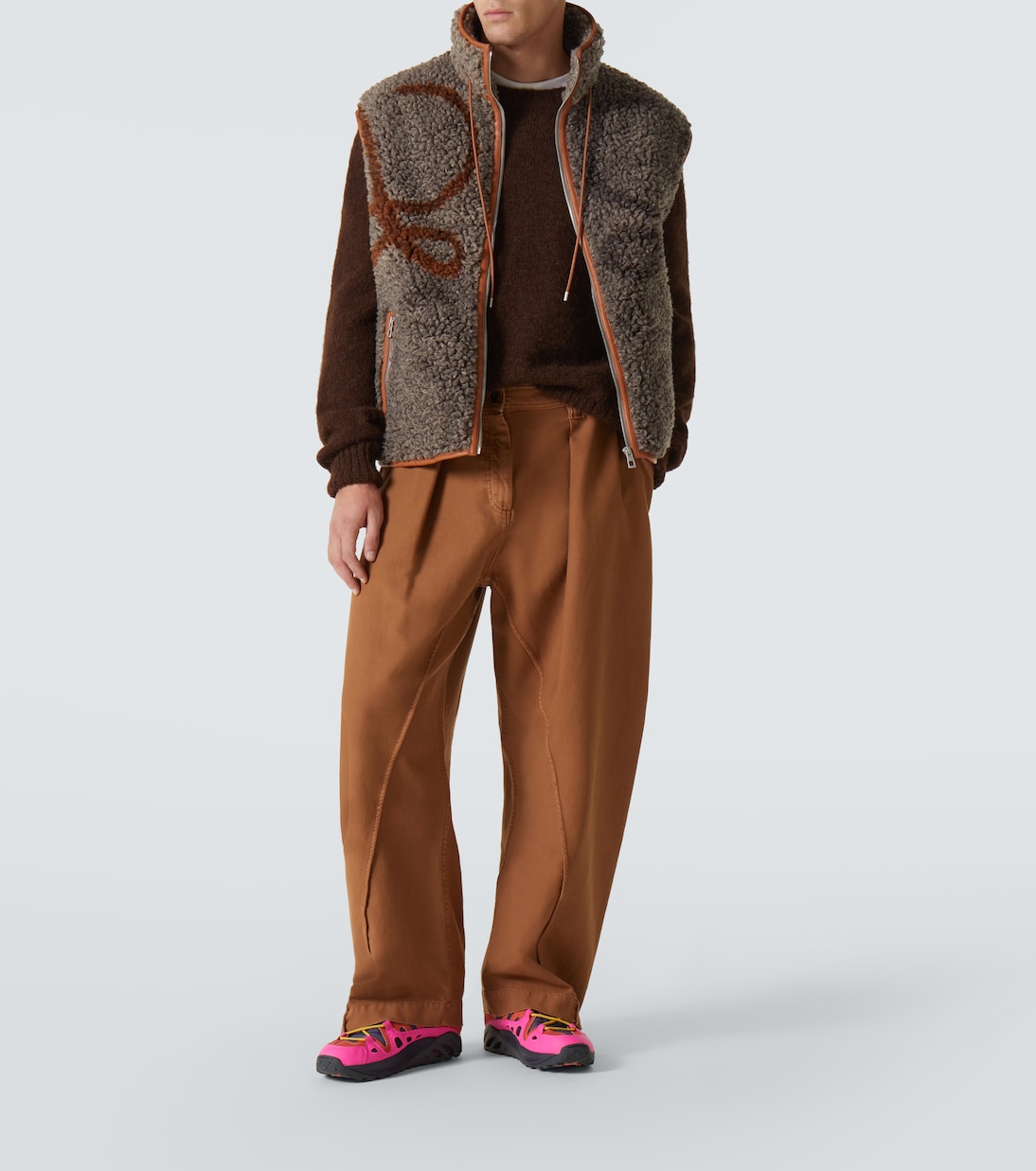 Air Exploraid leather-trimmed sneakers | Nike