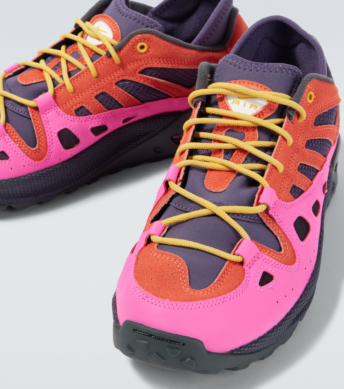 Air Exploraid leather-trimmed sneakers | Nike