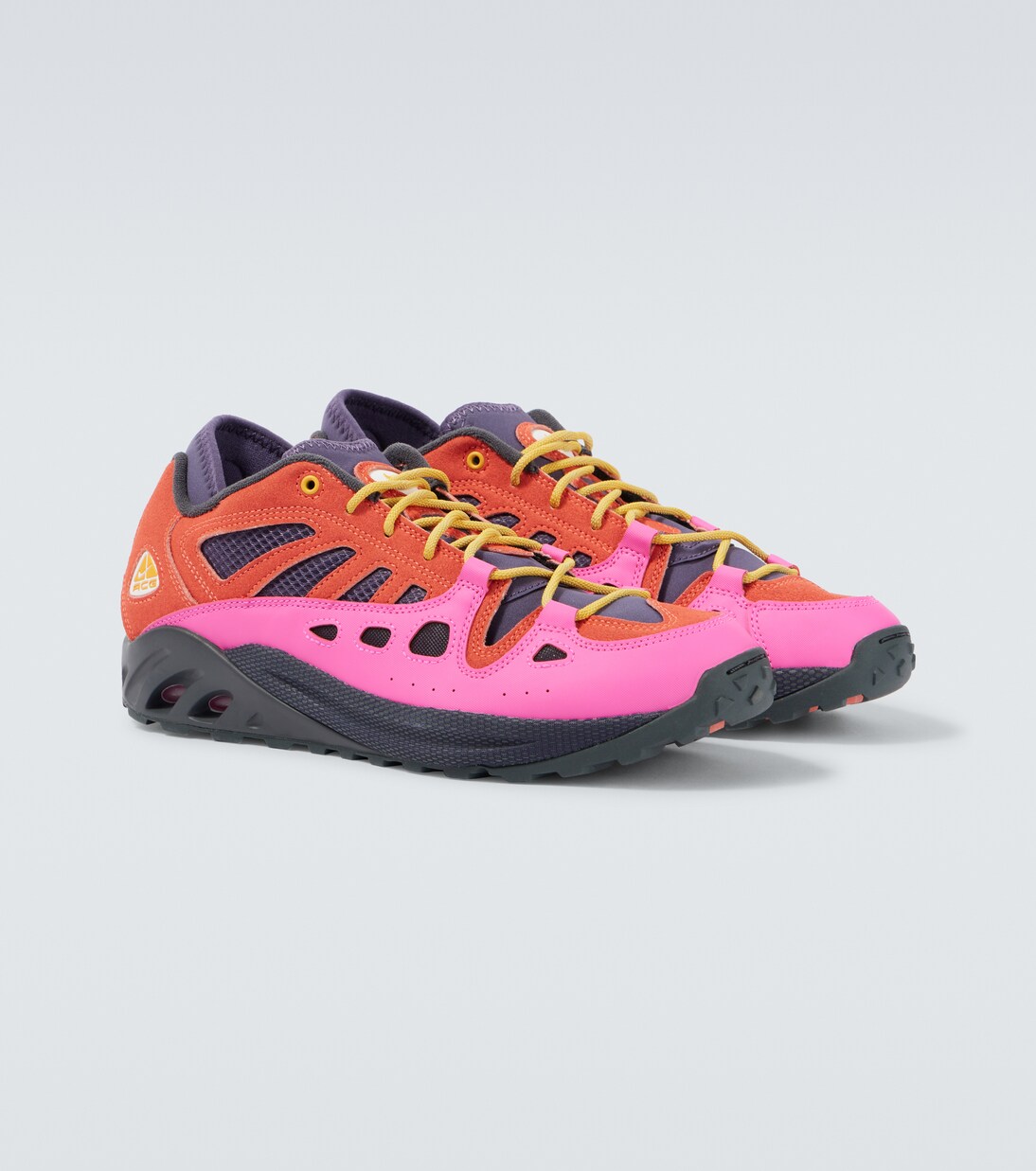 Air Exploraid leather-trimmed sneakers | Nike