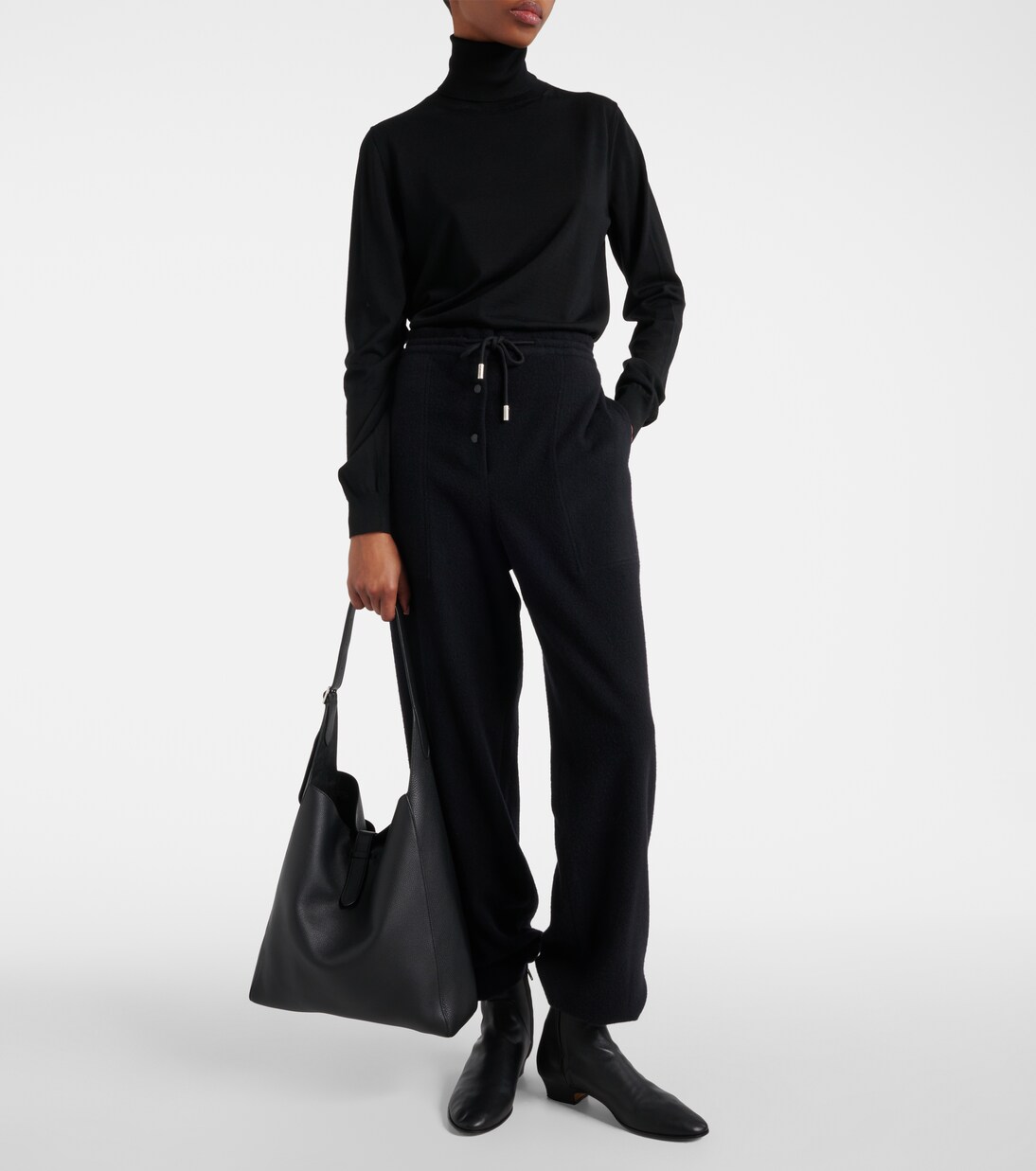 Pantalon Bonnette en cachemire mélangé | The Row